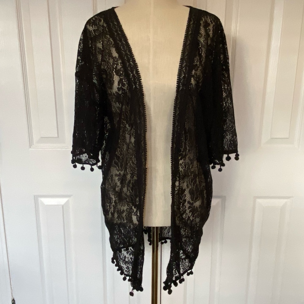 Black Lace Top